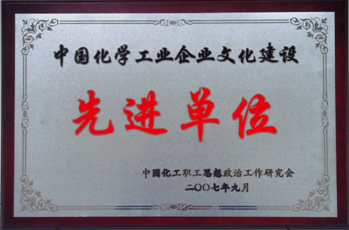 中国化学工业乐鱼(中国)官网,leyu.com建设先进单位